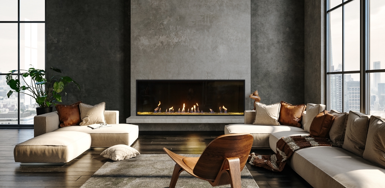 Plaza Luxury Fireplaces Plaza 55 Barrier Screen